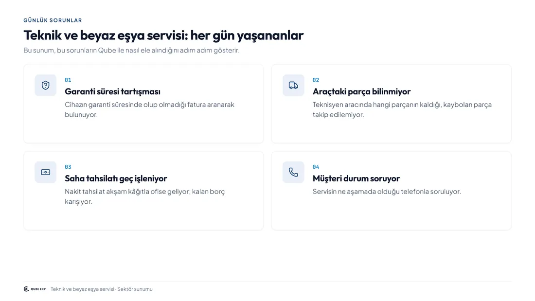 Qube · Teknik Servis — Sayfa 2